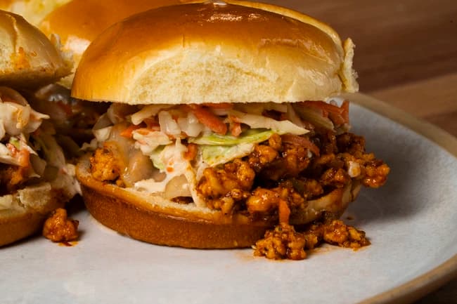 Cajun Chicken Sloppy Joes